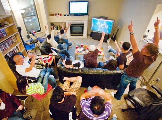 Cleaning for the Big Super Bowl Game