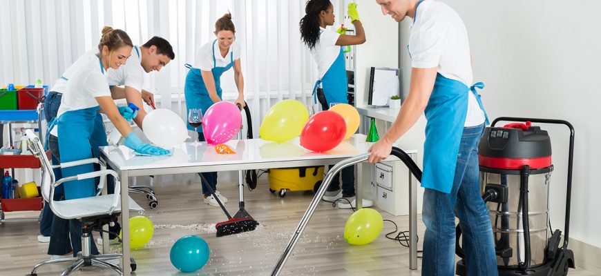 Event Cleaning Tips