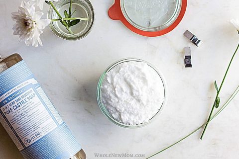DIY Heavy Duty Soft Cleaning Paste