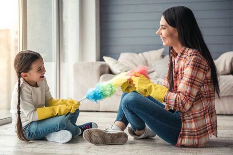 Tips For Keep The House Sparkling Clean With A Toddler