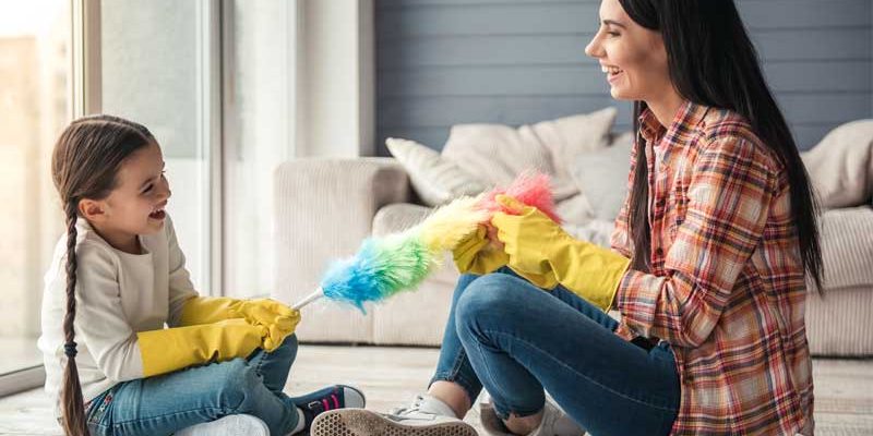 Tips For Keep The House Sparkling Clean With A Toddler