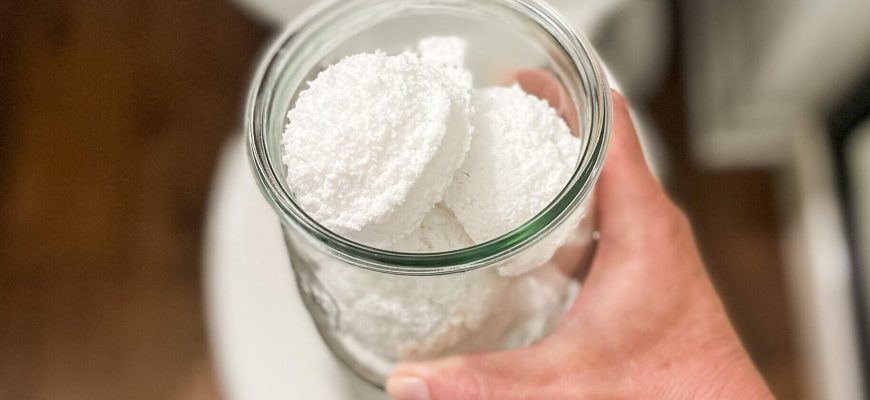 DIY Toilet Cleaning Tablets