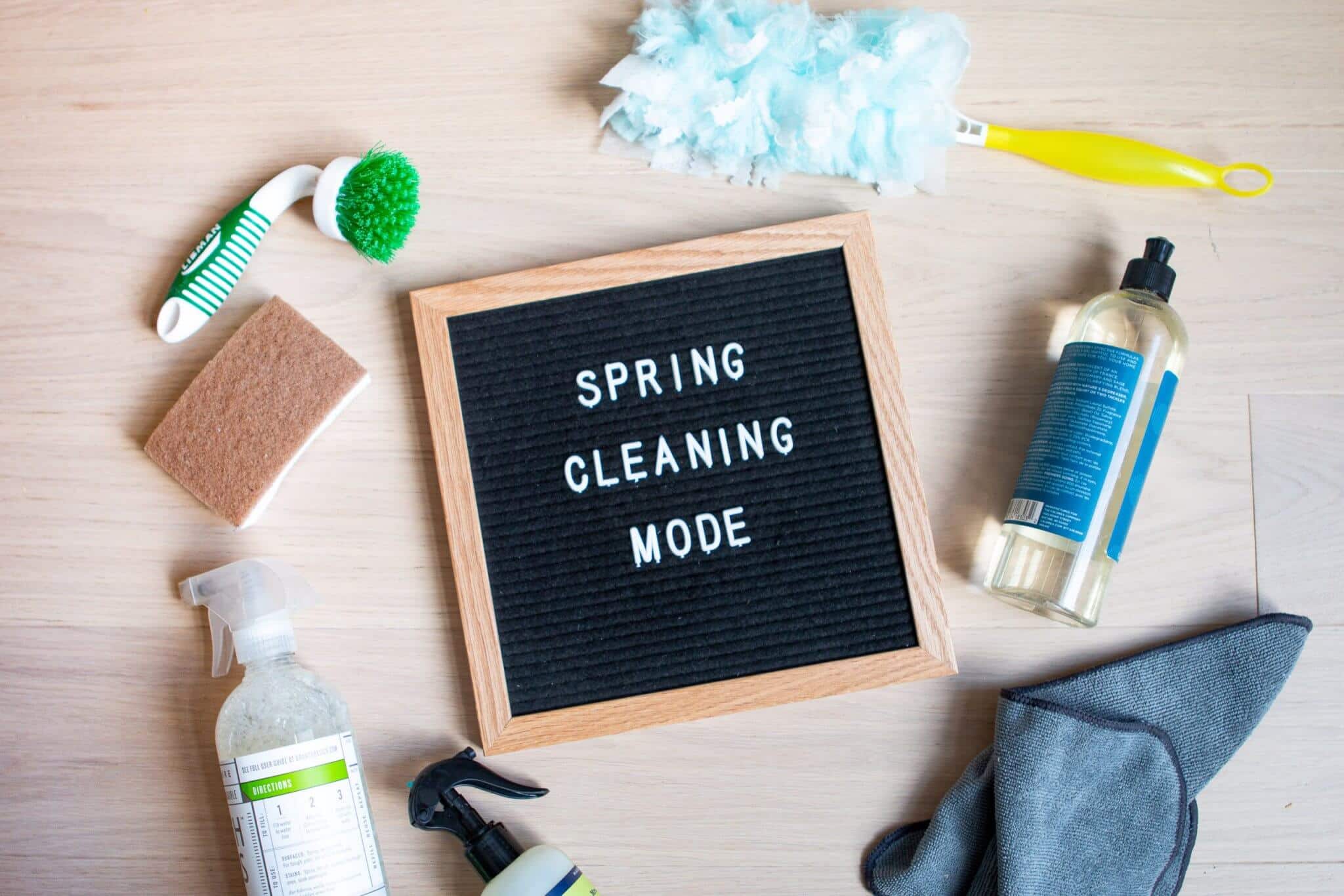 Spring Cleaning Tips and Tricks to Get The Job Done! - In Stock Labels