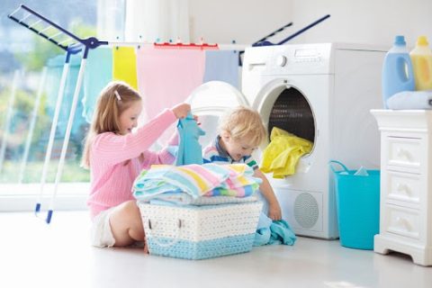 The Easiest Way to Teach Kids to Do Laundry