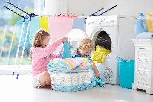 The Easiest Way to Teach Kids to Do Laundry