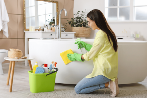 How to Clean a Bathroom with Safe Ingredients