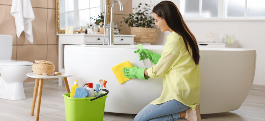 How to Clean a Bathroom with Safe Ingredients