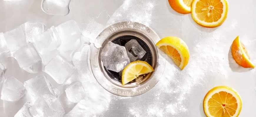 DIY Orange Garbage Disposal Cleaner